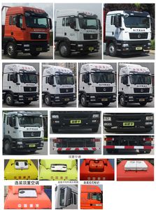 Shandeka brand automobiles ZZ1166K501GF1 Truck