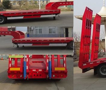 Gaomo  GSK9402TDP Low flatbed semi-trailer