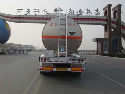 Zhengkang Hongtai brand automobiles HHT9407GFWA Tank transport semi-trailer for corrosive substances