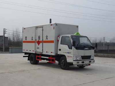 Jiangte brand automobiles JDF5042XRQJ5 Flammable gas box transport vehicle