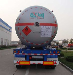 Shengrun  SKW9401GYQ Semi trailer for liquefied gas transportation