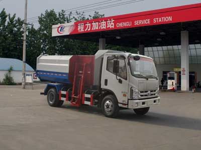 Cheng Liwei  CLW5071ZDJB5 Compressed docking garbage truck