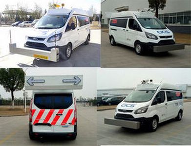 Jiangling Quanshun brand automobiles JX5046XJCMK6H Inspection vehicle