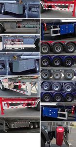 Tonghua  THT9401GYYH Aluminum alloy oil transport semi-trailer