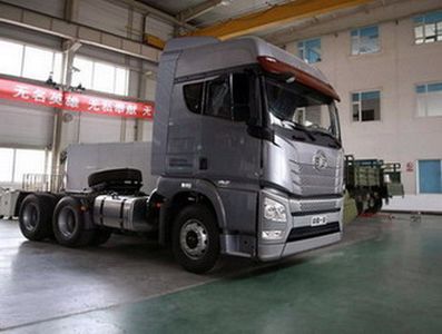 Jiefang Automobile CA4250P25K2T1E4 Flat head diesel semi-trailer tractor