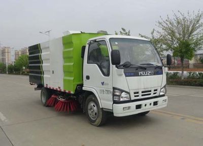 Huatong brand automobiles HCQ5070TSLQL6 Road sweeper