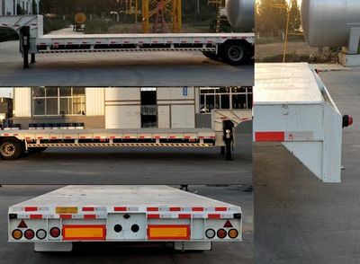 Luying Pentium  FYT9390TDP Low flatbed semi-trailer