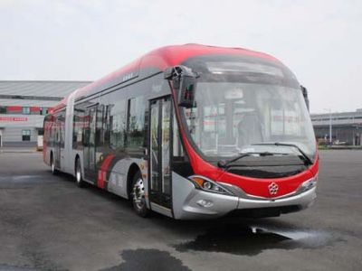 广通牌GTQ6186BEVBT20纯电动铰接城市客车