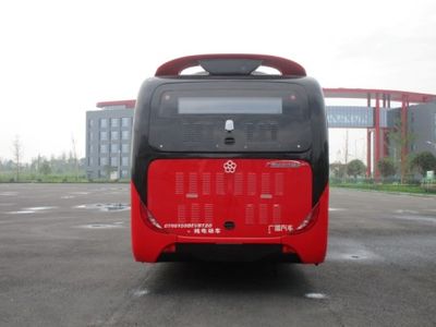 Guangtong Automobile GTQ6186BEVBT20 Pure electric articulated city buses