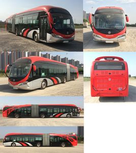 Guangtong Automobile GTQ6186BEVBT20 Pure electric articulated city buses