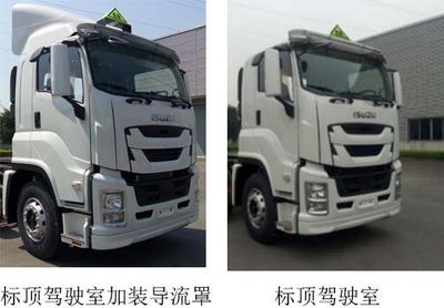 Isuzu  QL4251W1NDZ Semi trailer tractor for dangerous goods transportation