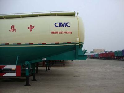 CIMC ZJV9400GFLDY Powder material transportation semi-trailer