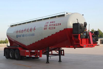 Jingyanggang  SFL9401GFL Low density powder material transportation semi-trailer