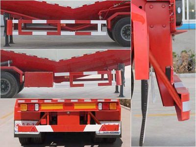 Jingyanggang  SFL9401GFL Low density powder material transportation semi-trailer