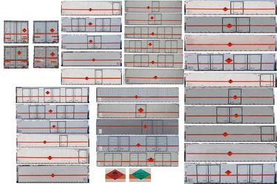 Shunfeng Zhizao  SFZ5185XRQE6 Flammable gas box transport vehicle