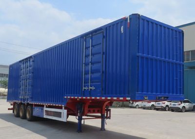 Luyun Wantong brand automobile YFW9404XXYE Box transport semi-trailer