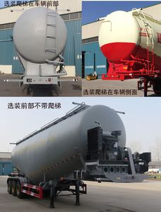 Zhongyun  YFZ9400GFLZYC Low density powder material transportation semi-trailer