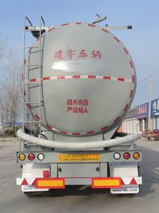 Zhongyun  YFZ9400GFLZYC Low density powder material transportation semi-trailer