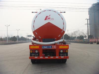 Huajun  ZCZ9401GFLHJB Powder material transportation semi-trailer