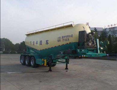 Jianghuai Yangtian  CXQ9406GXH Lower ash semi-trailer