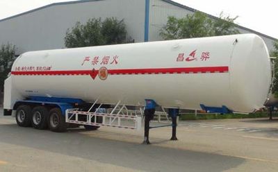 Changhua  HCH9402GDYF Low temperature liquid transport semi-trailer