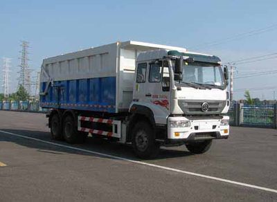 Zhongjie Automobile XZL5250ZDJ5 Compressed docking garbage truck