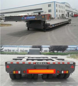 Yangjia  LHL9405TDPA Low flatbed semi-trailer