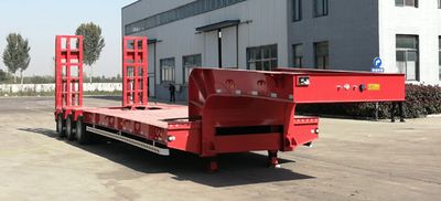 Chenlu  LJT9401TDPXZ Low flatbed semi-trailer