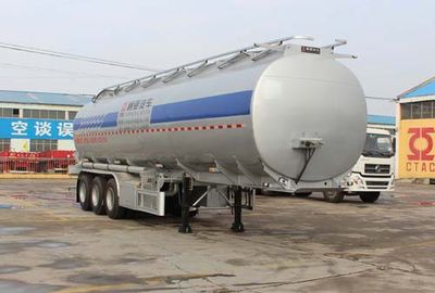 Tongyada  CTY9400GYS Aluminum alloy liquid food transportation semi-trailer