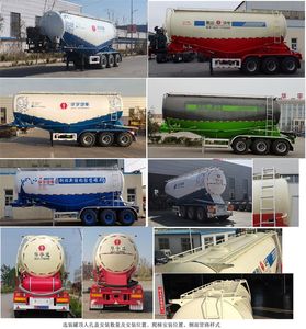 Huayuda  LHY9403GFL40 Medium density powder material transportation semi-trailer