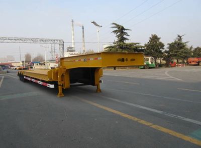 Tonghua  THT9409TDPA Low flatbed semi-trailer