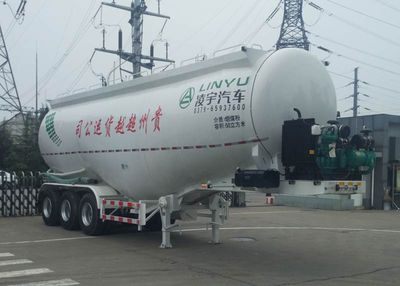 Lingyu  CLY9406GFL Low density powder material transportation semi-trailer