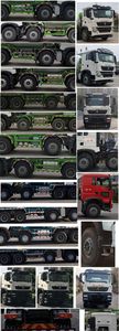 Huadian First Brand Automobile EHY5310GJBZ Concrete mixing transport vehicle