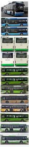 Chinese license plate cars TEG6105BEV11 Pure electric city buses