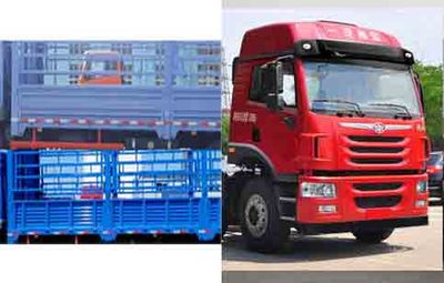 Jiefang Automobile CA5200XXYP1K2L7T3EA801 Grate type transport vehicle