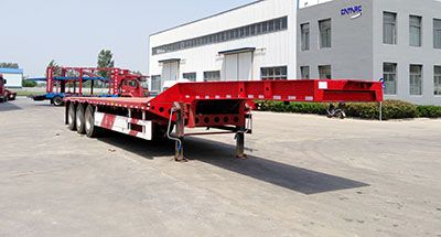 Fuyu AFC9400TDPLow flatbed semi-trailer