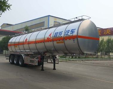 Changhua  HCH9406GRYDL Aluminum alloy flammable liquid tank transport semi-trailer