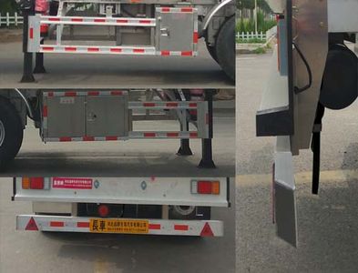 Changhua  HCH9406GRYDL Aluminum alloy flammable liquid tank transport semi-trailer