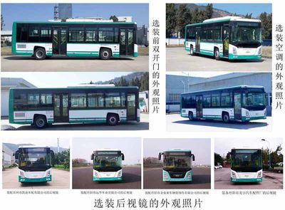 Changjiang brand automobile FDE6100PBABEV12 Pure electric low entry city buses