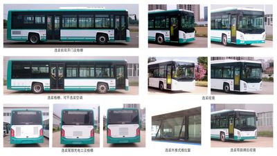 Changjiang brand automobile FDE6100PBABEV12 Pure electric low entry city buses