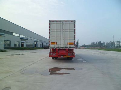 Hualu Yexing brand automobiles HYX9350XXY Box transport semi-trailer