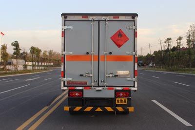 Jiangte brand automobiles JDF5040XRQJX Flammable gas box transport vehicle