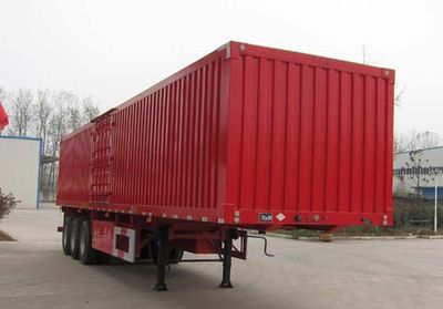 Guoshi Huabang brand automobiles XHB9400XXY Box transport semi-trailer