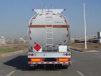 Lingyu  CLY9404GRYB Flammable liquid tank transport semi-trailer