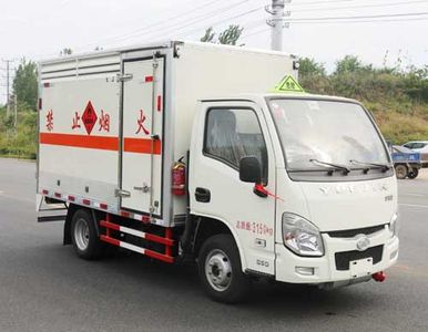 Duo Shi Xing  JHW5031XRYS Flammable liquid box transport vehicle