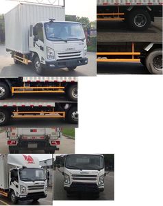 Jiangling Motors JX5045XXYTGF26 Box transport vehicle