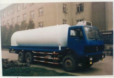 Chuan brand automobile KQF5321GDYFND Low temperature liquid transport vehicle