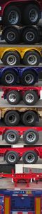 Tonghua  THT9355TWY Transport semi-trailer of dangerous goods tank frame