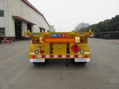 Tonghua  THT9355TWY Transport semi-trailer of dangerous goods tank frame