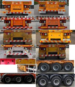 Jianxing Qingniu  CJX9401TJZE Container transport semi-trailer